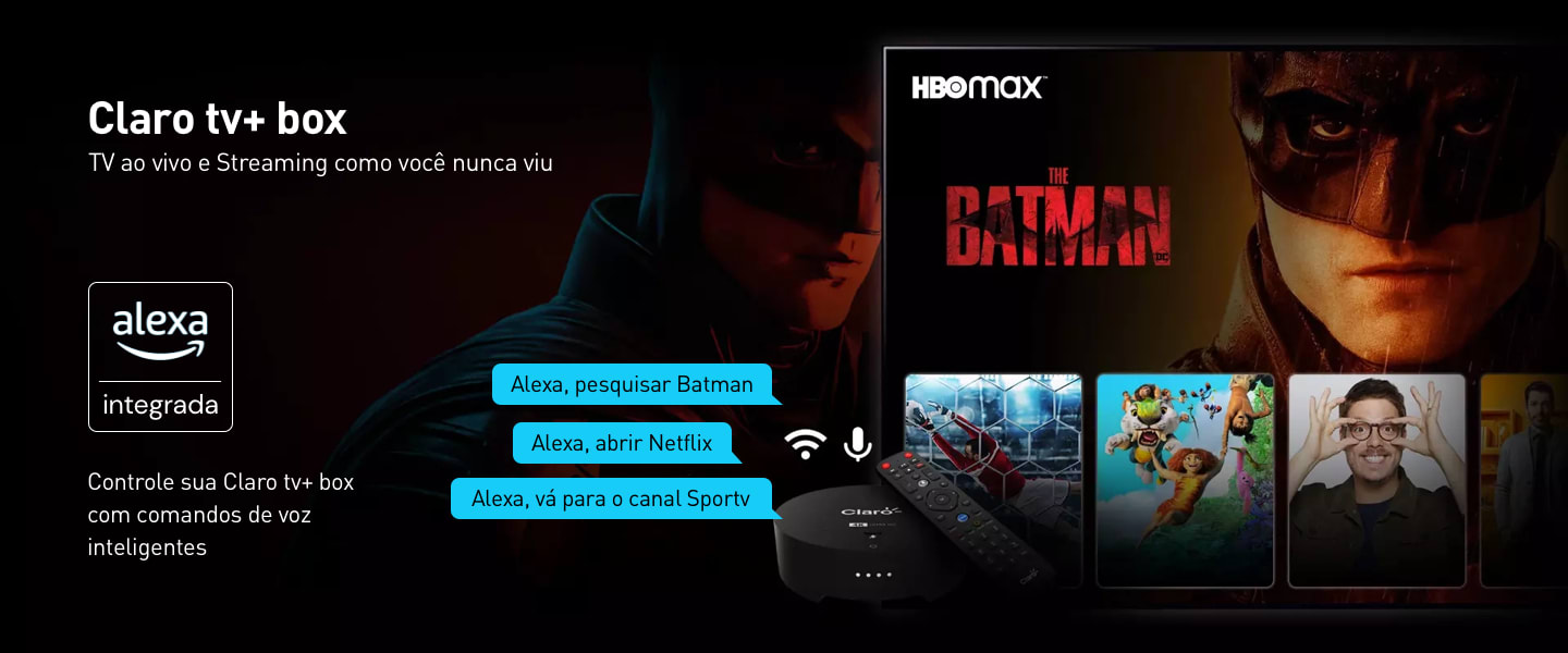 Claro - TV por Assinatura, Internet e Telefone